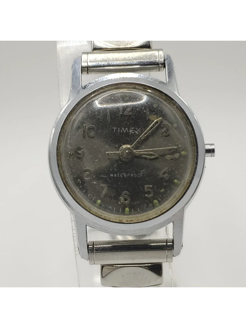 Vintage Timex Water Resistant Womens Watch 23mm For Parts Or Repair